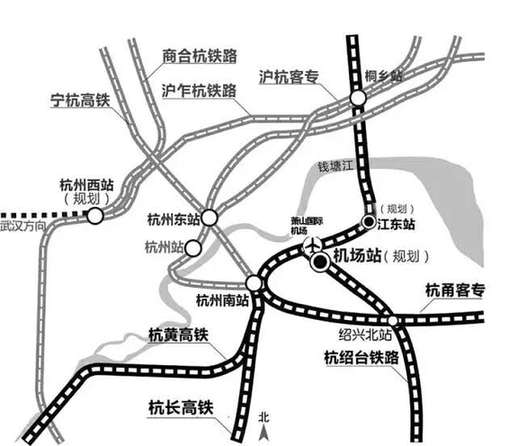 杭州拟建轨道快线 和12条地铁线均可换乘