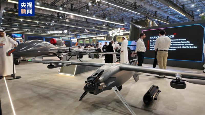 △阿联酋本土防务企业EDGE的展品